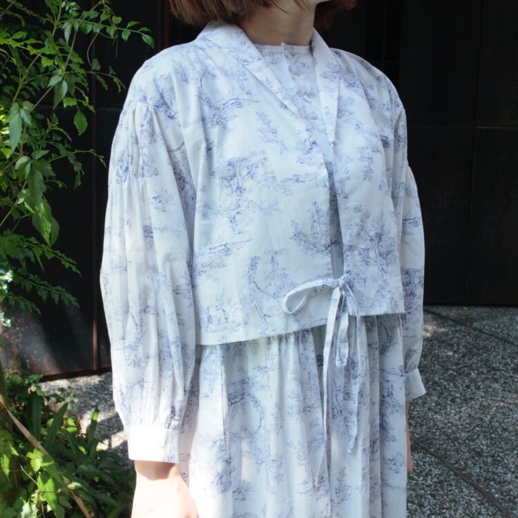 the last flower of the afternoon - 明滅する秋 rectangle dress