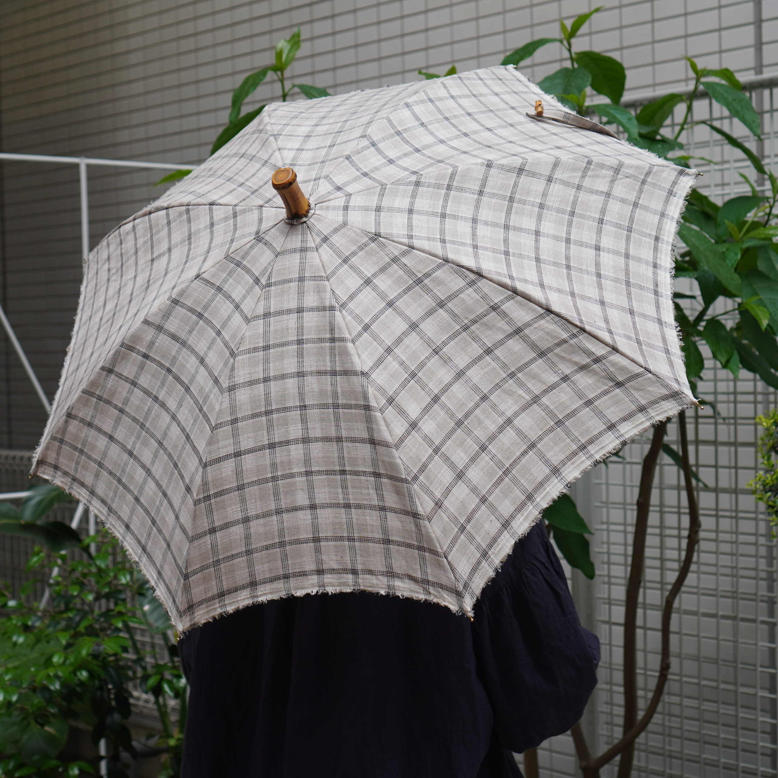 SURMER -  晴雨兼用日傘(ﾁｪｯｸ柄)