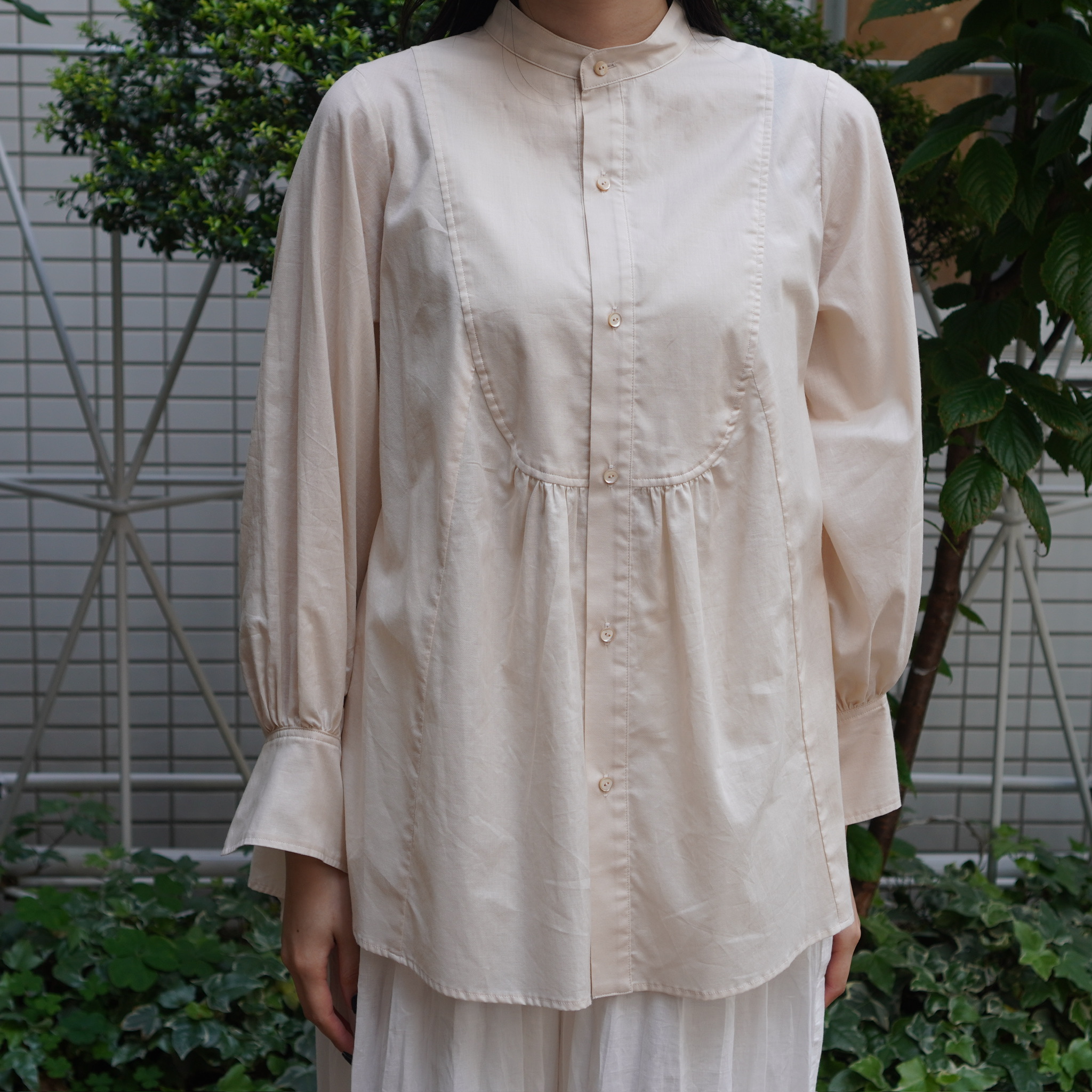 the last flower of the afternoon-静寂の欠片 robe shirt