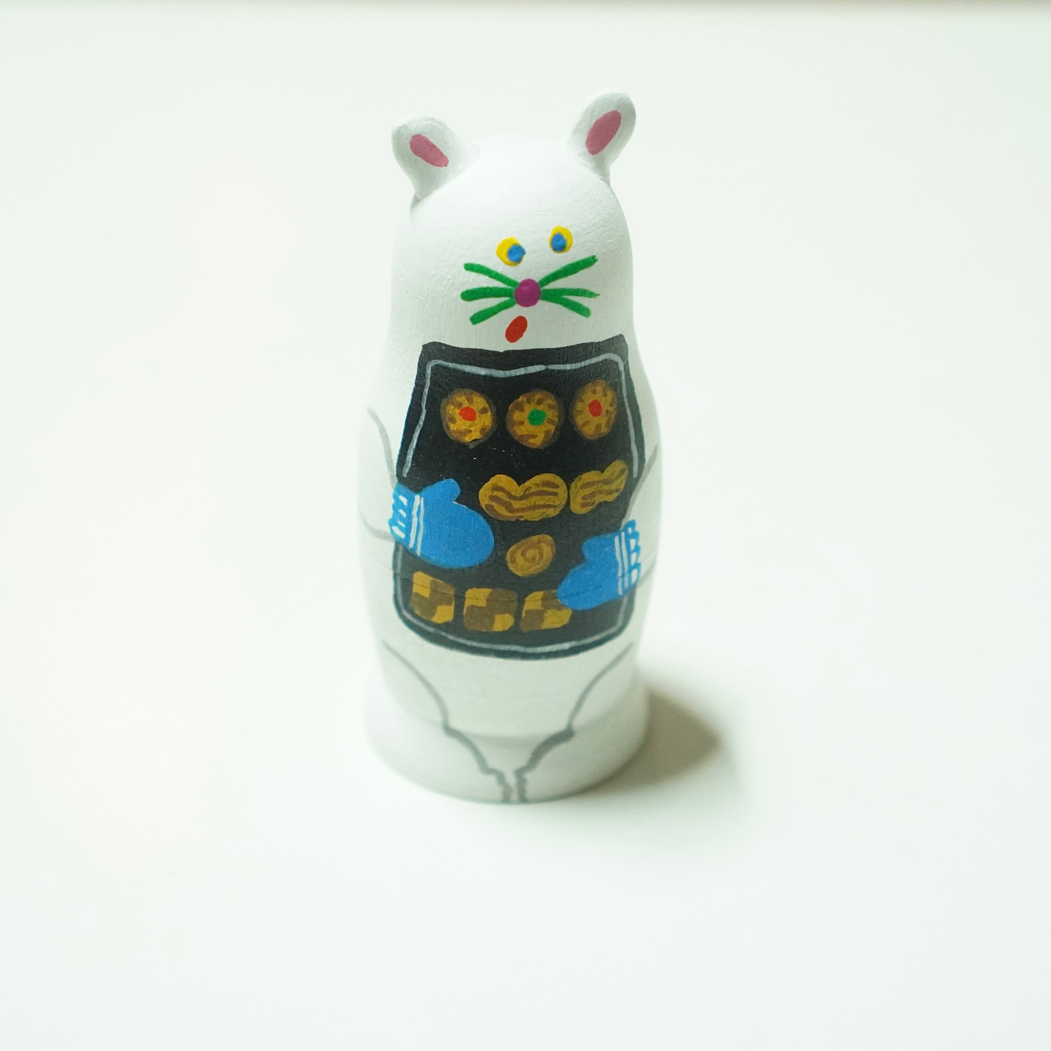 HIRATA/白うさぎ マトリョーシカ(D-2)