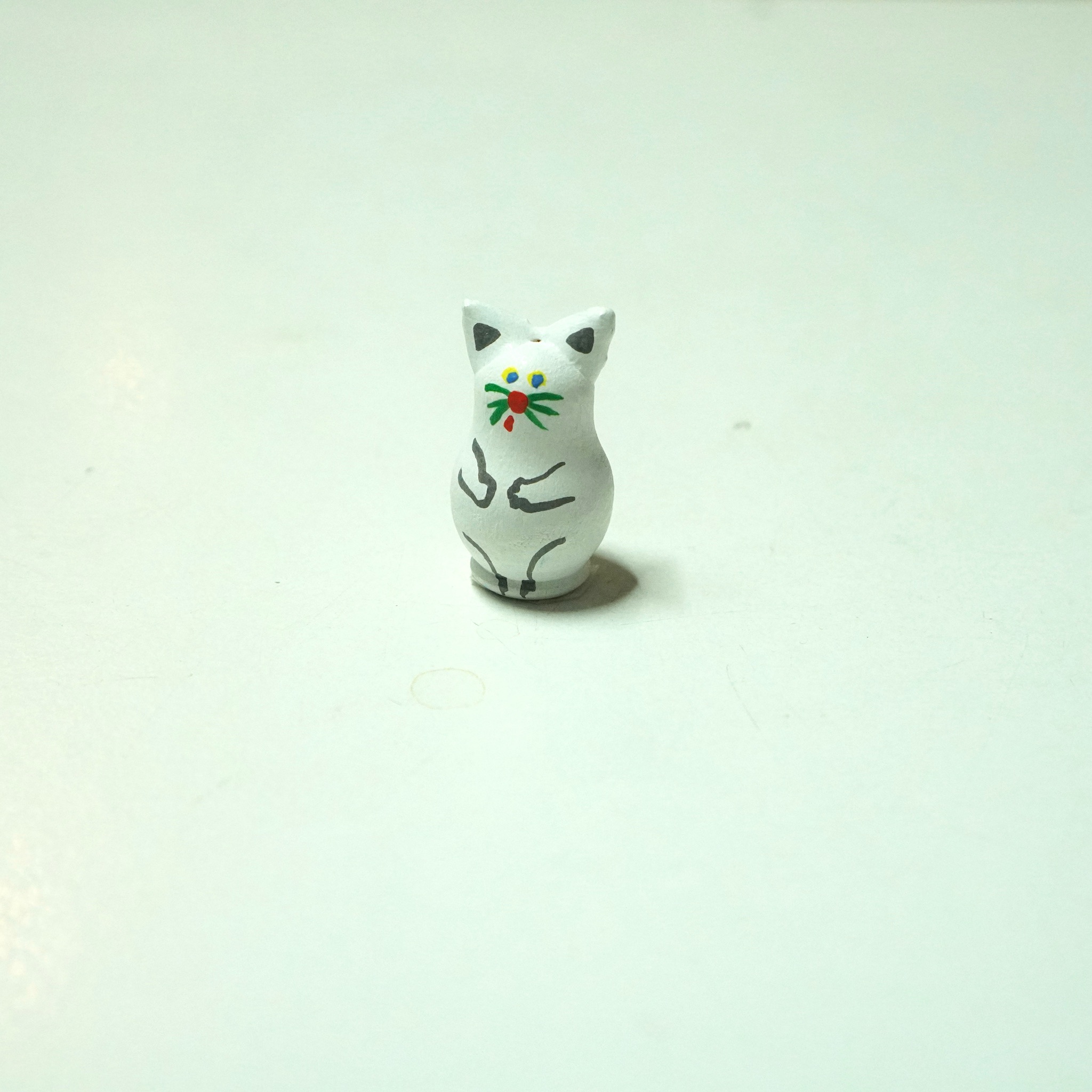 HIRATA/ミニミニこけし(しろねこ)(E-4)