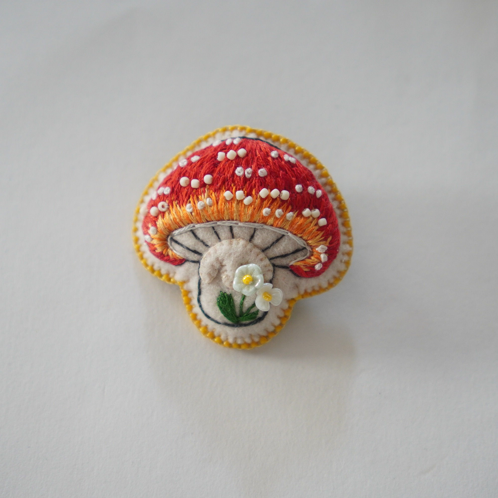 shokokawachismile - ﾍﾞﾆﾃﾝｸﾞﾀﾞｹの刺繍ﾌﾞﾛｰﾁ(7)
