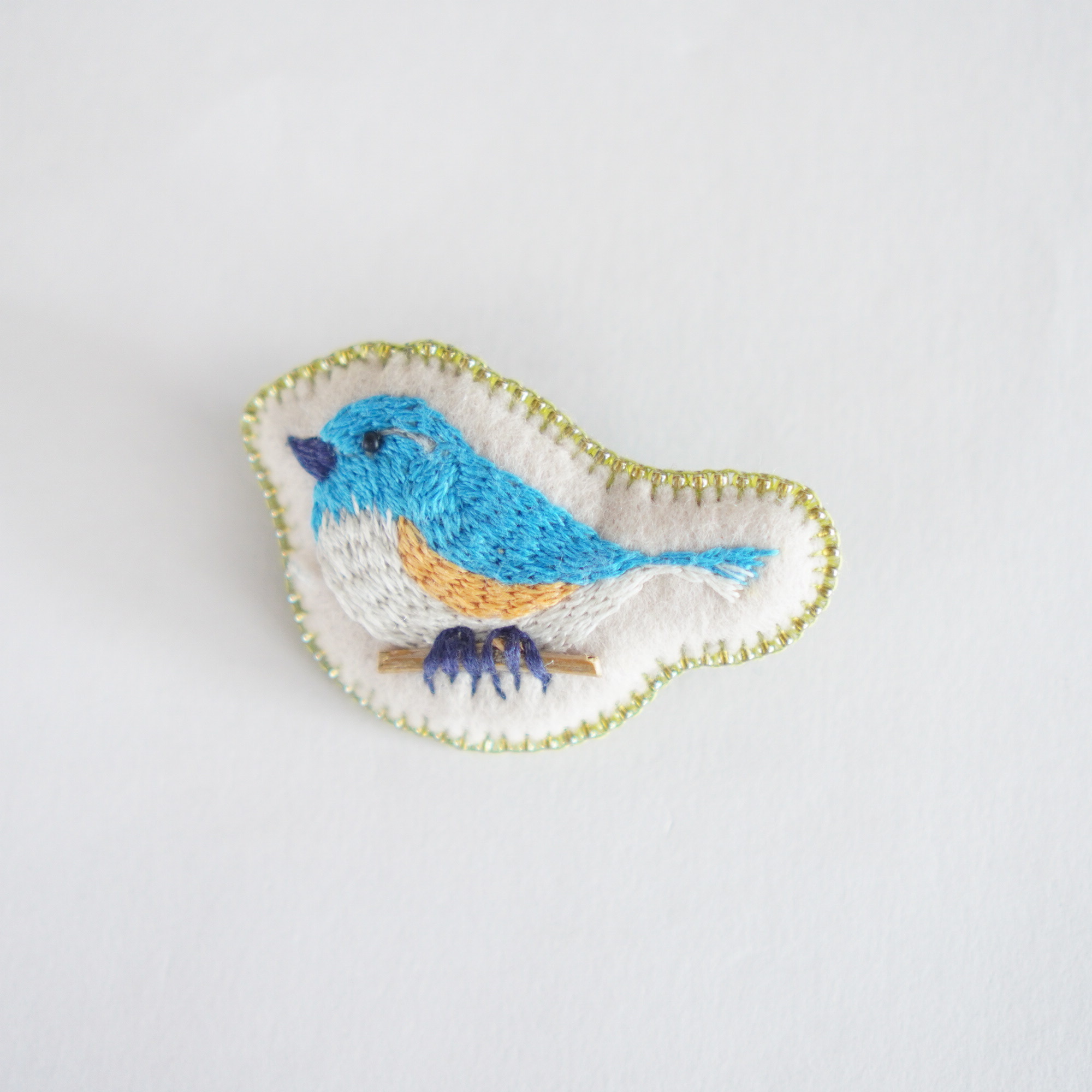 shokokawachismile - ﾙﾘﾋﾞﾀｷの刺繍ﾌﾞﾛｰﾁ(10)