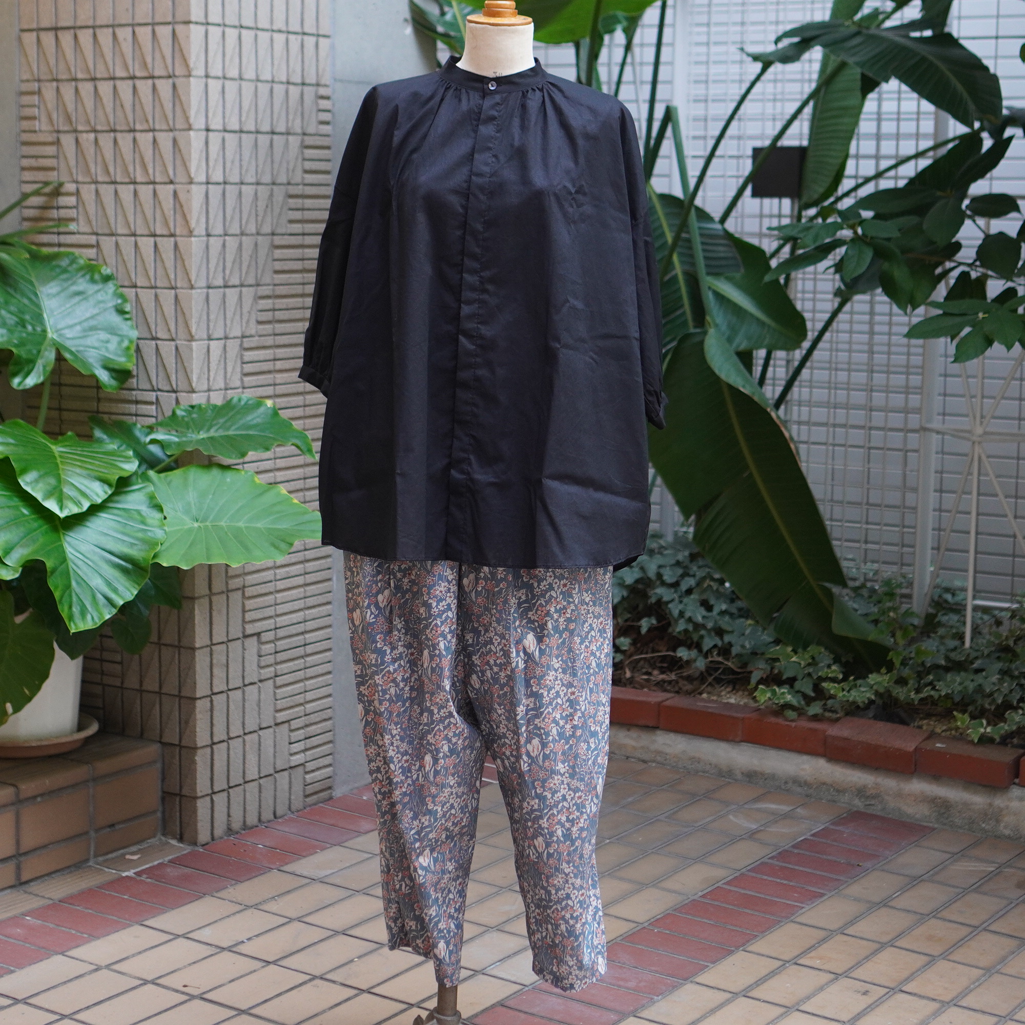 the last flower of the afternoon - LIBERTY Gathered Drawstring Pants